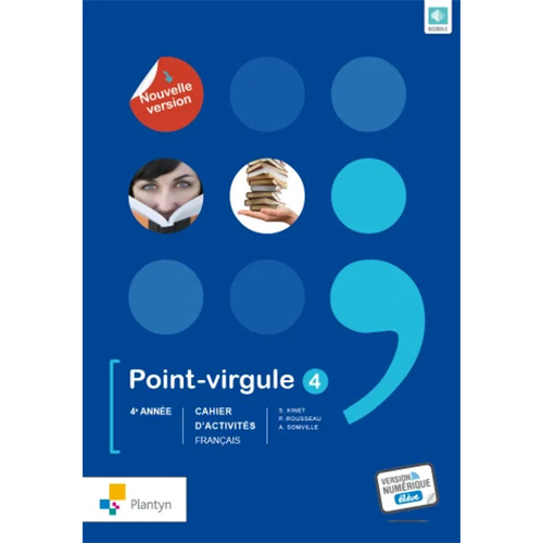 Point-virgule 4 - Cahier d'activités - Nouvelle version (+ Scoodle) (ed. 3 - 2019 )