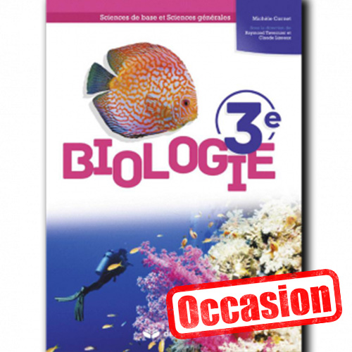 [OCCASION] Biologie 3ème - Manuel - Sciences de base et Sciences générales