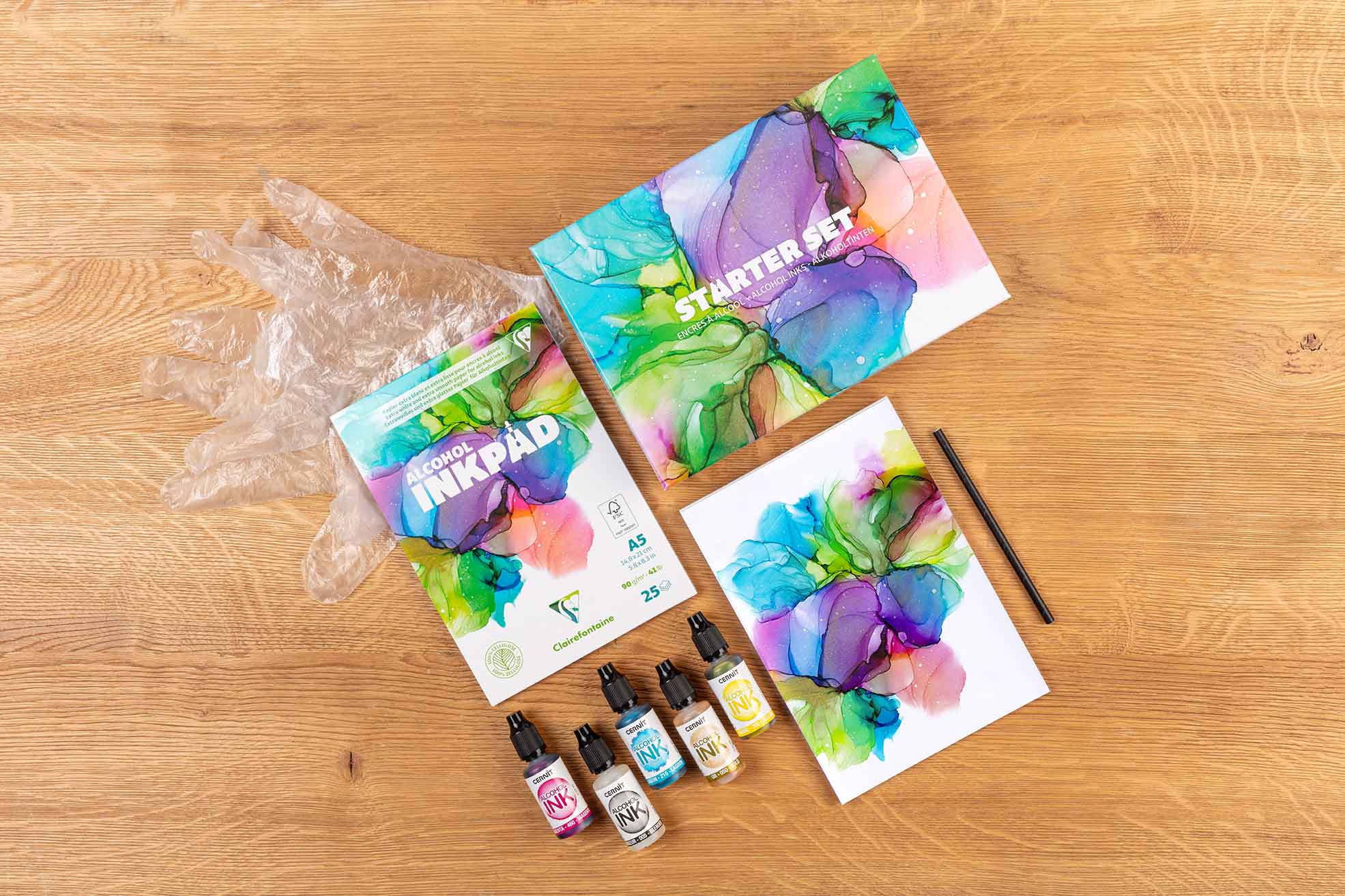 Coffret Starter Set Alcohol Ink - Vue